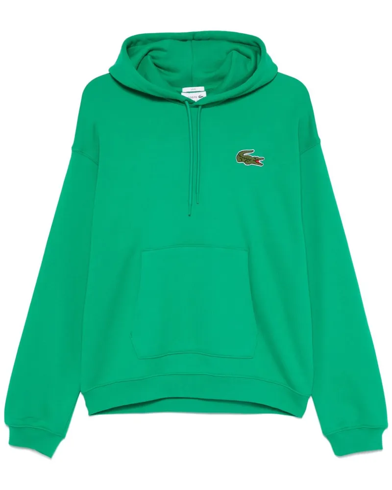 Lacoste Hoodie mit Kroko-Patch - Grün Grün
