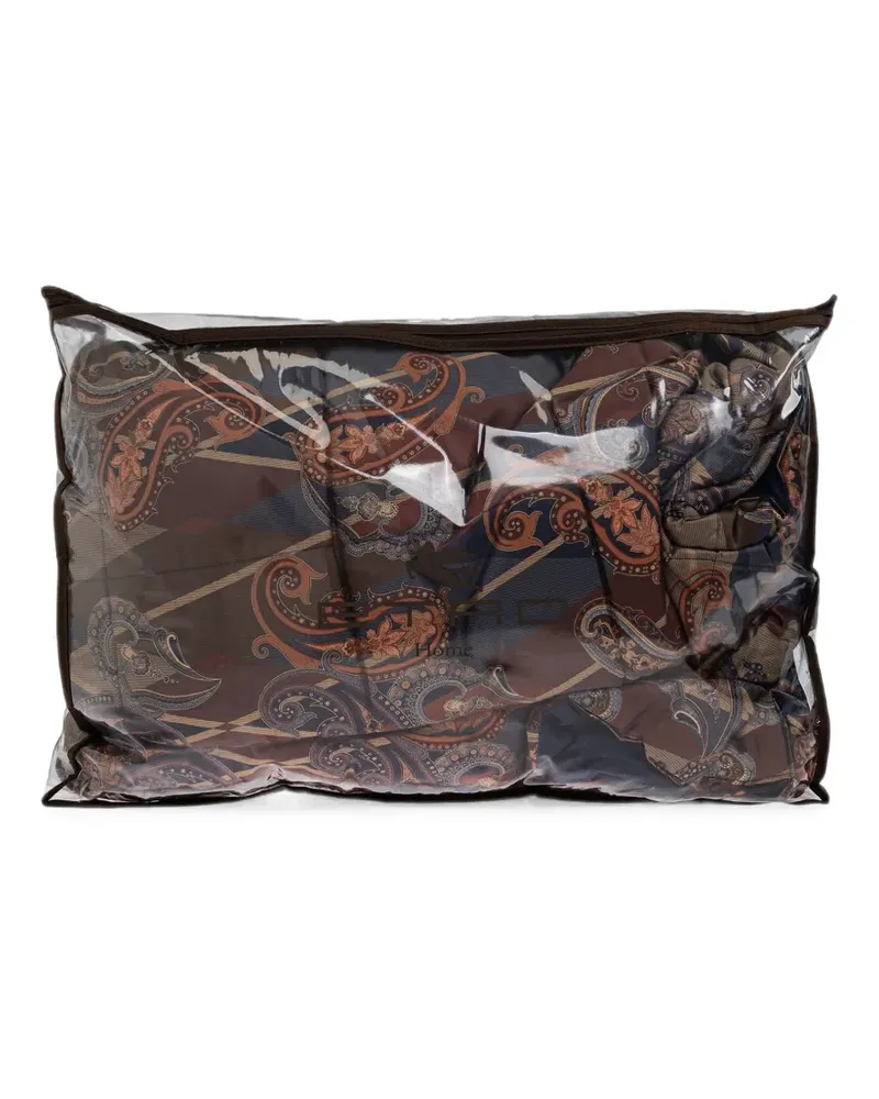 Etro Überwurf mit Paisley-Print - Braun Braun