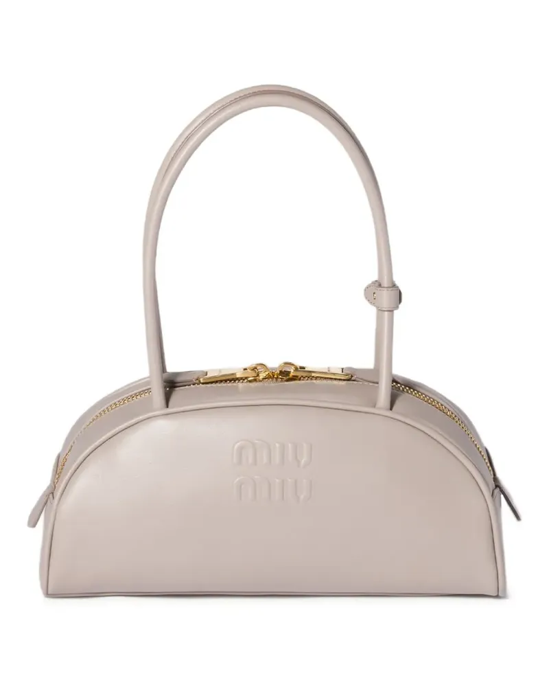 Miu Miu Beau Schultertasche - Grau Grau