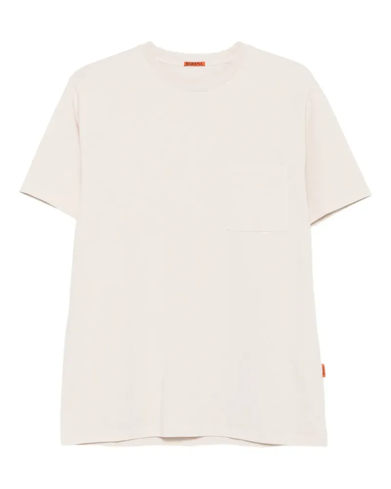 BARENA T-Shirt mit Brusttasche - Nude Nude