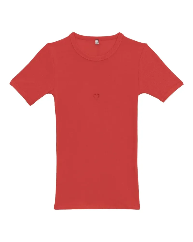 Baserange Klassisches T-Shirt - Rot Rot