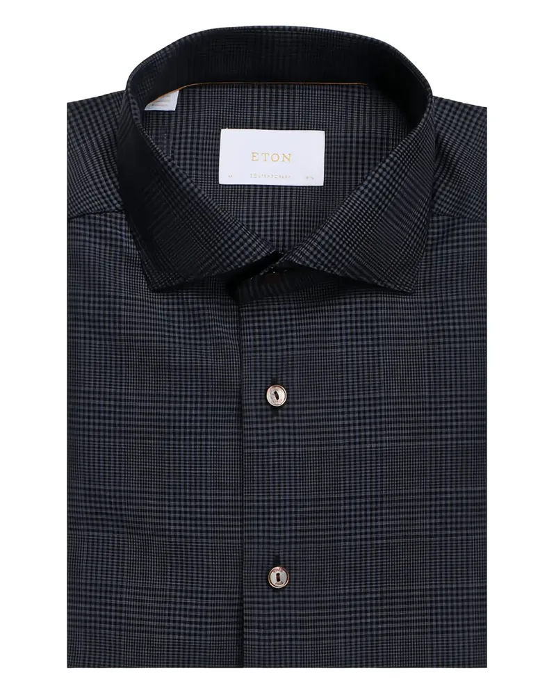 Eton patterned shirt - Grau Grau