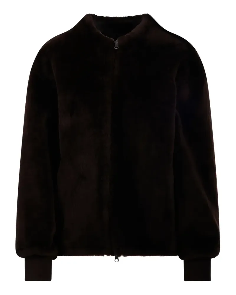 Salvatore Santoro Wendbare Jacke aus Shearling - Braun Braun