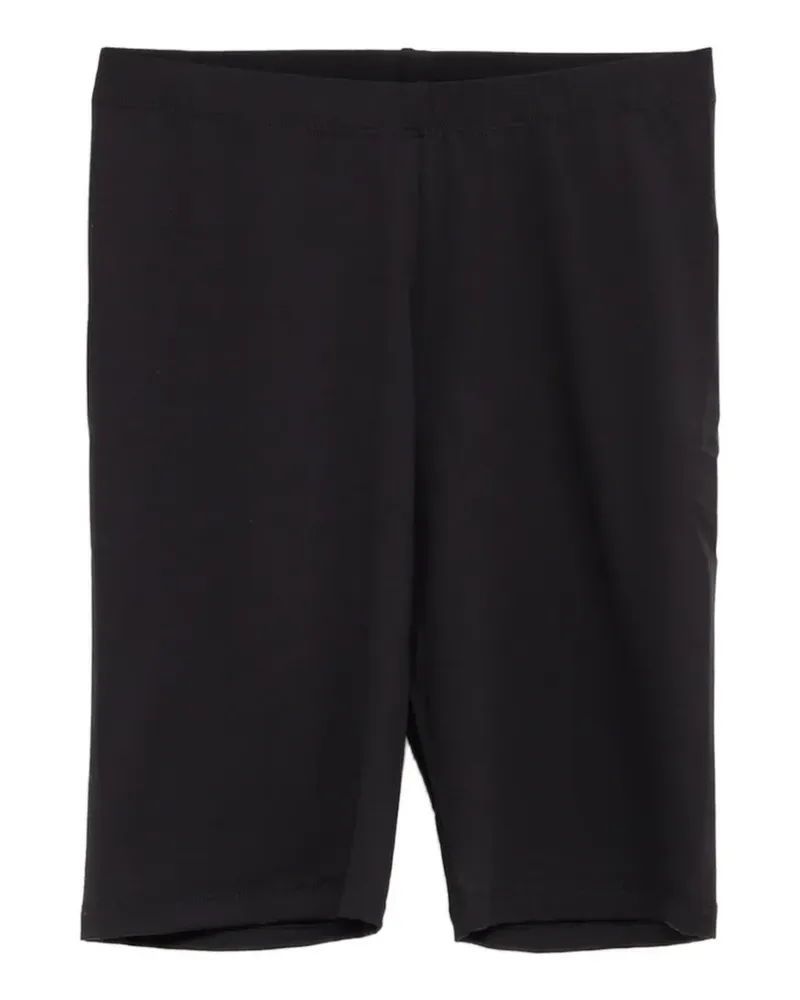 Baserange elasticated-waist cycling shorts - Schwarz Schwarz