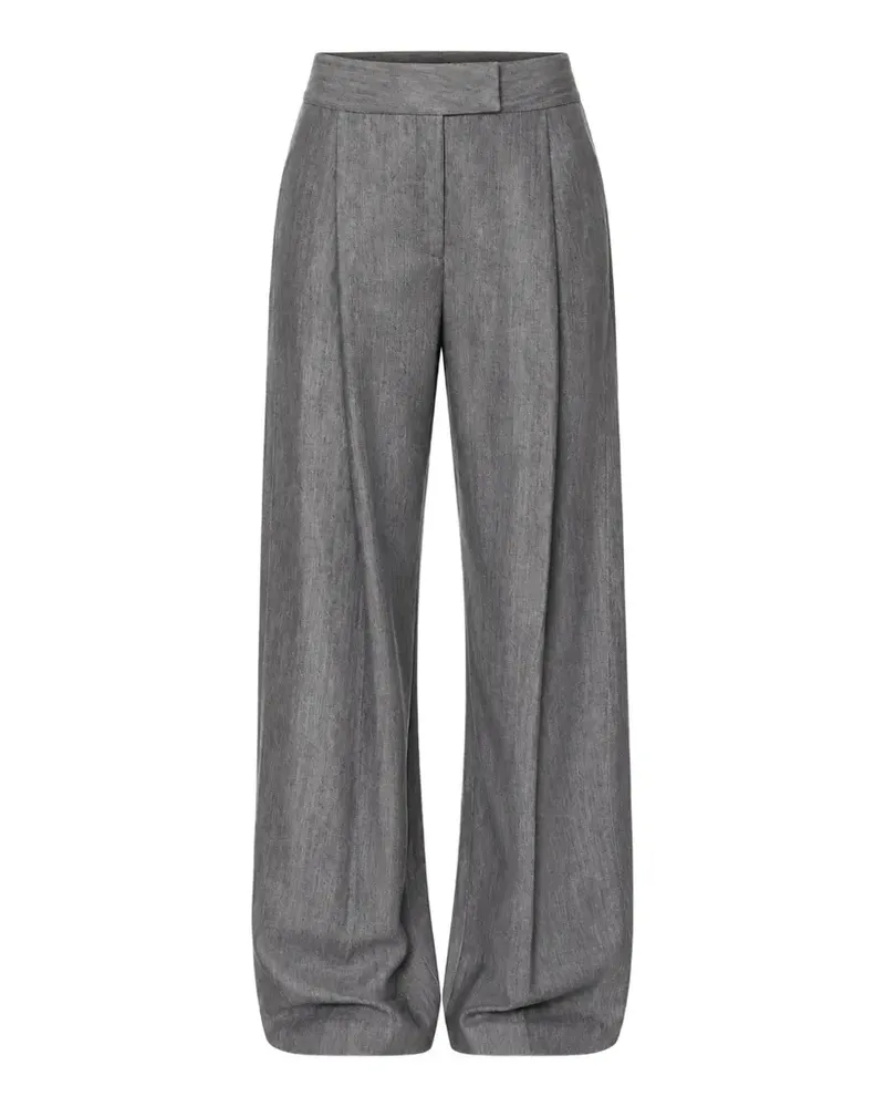 The Sei Wide-Leg-Hose mit Bundfalten - Grau Grau