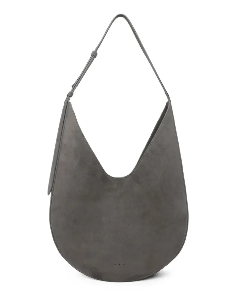 Aesther Ekme Schultertasche aus Wildleder - Grau Grau