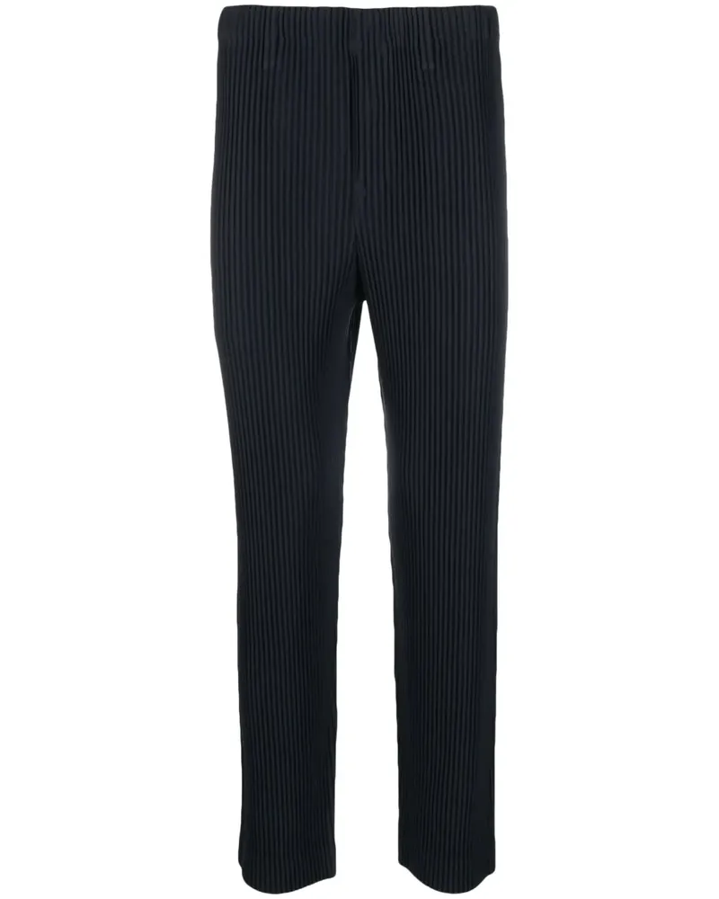 Issey Miyake Hose mit geradem Bein - Blau Blau