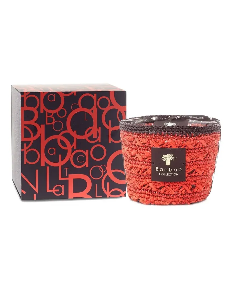 Baobab Collection Foty MAX 10 Kerze mit Logo - Rot Rot
