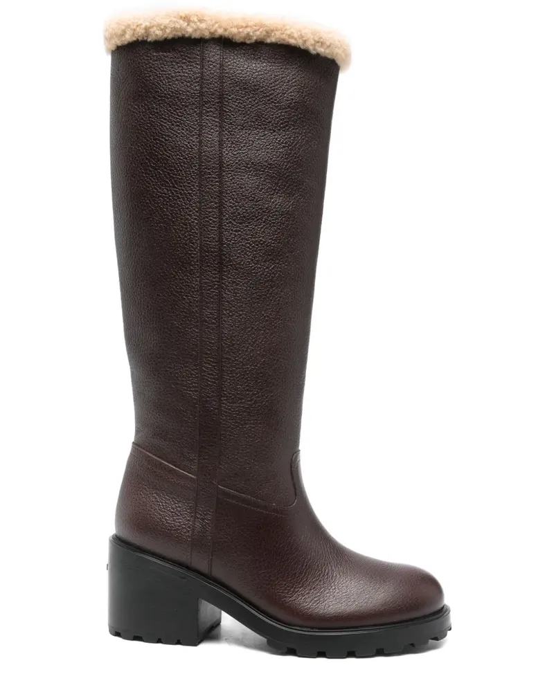 Bally Gusto shearling-trim boots - Braun Braun