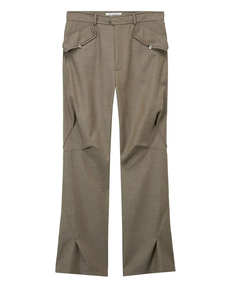 KIKO KOSTADINOV Ausgestellte Hose - Braun Braun