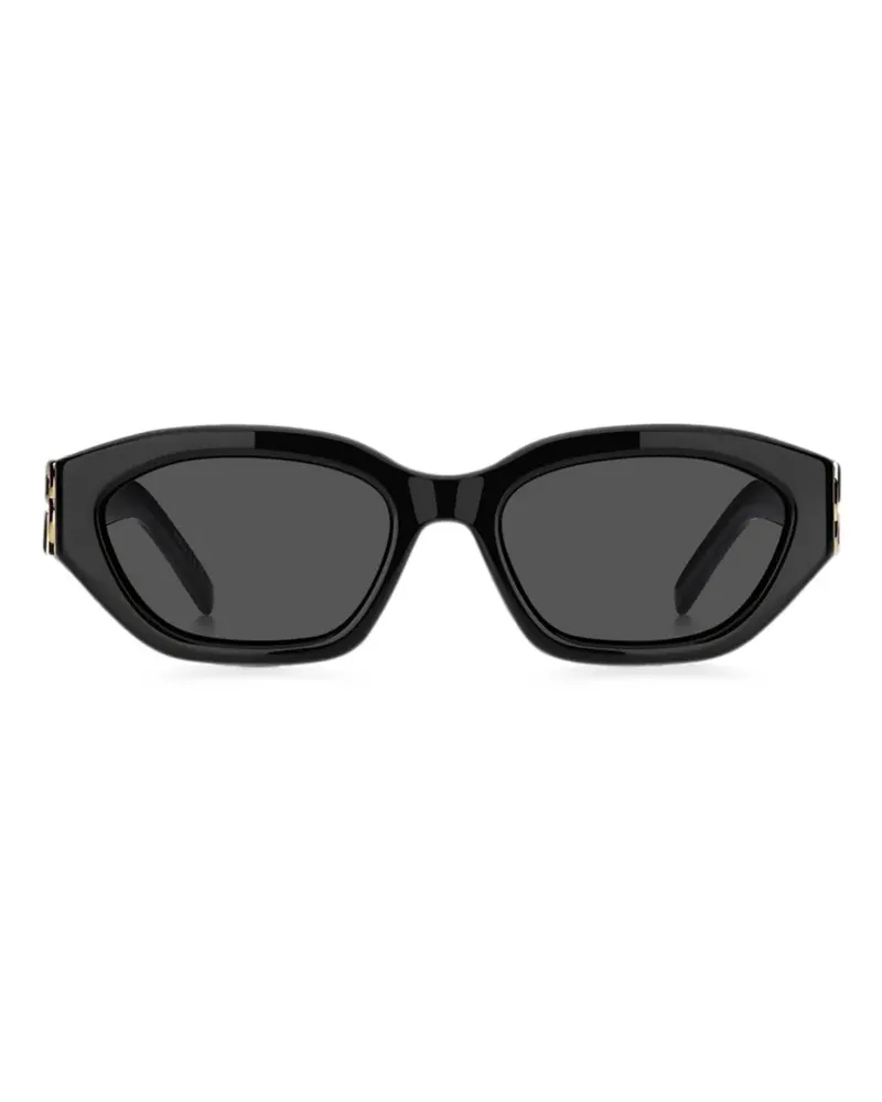 HUGO BOSS black-acetate sunglasses with Double B monogram - Schwarz Schwarz