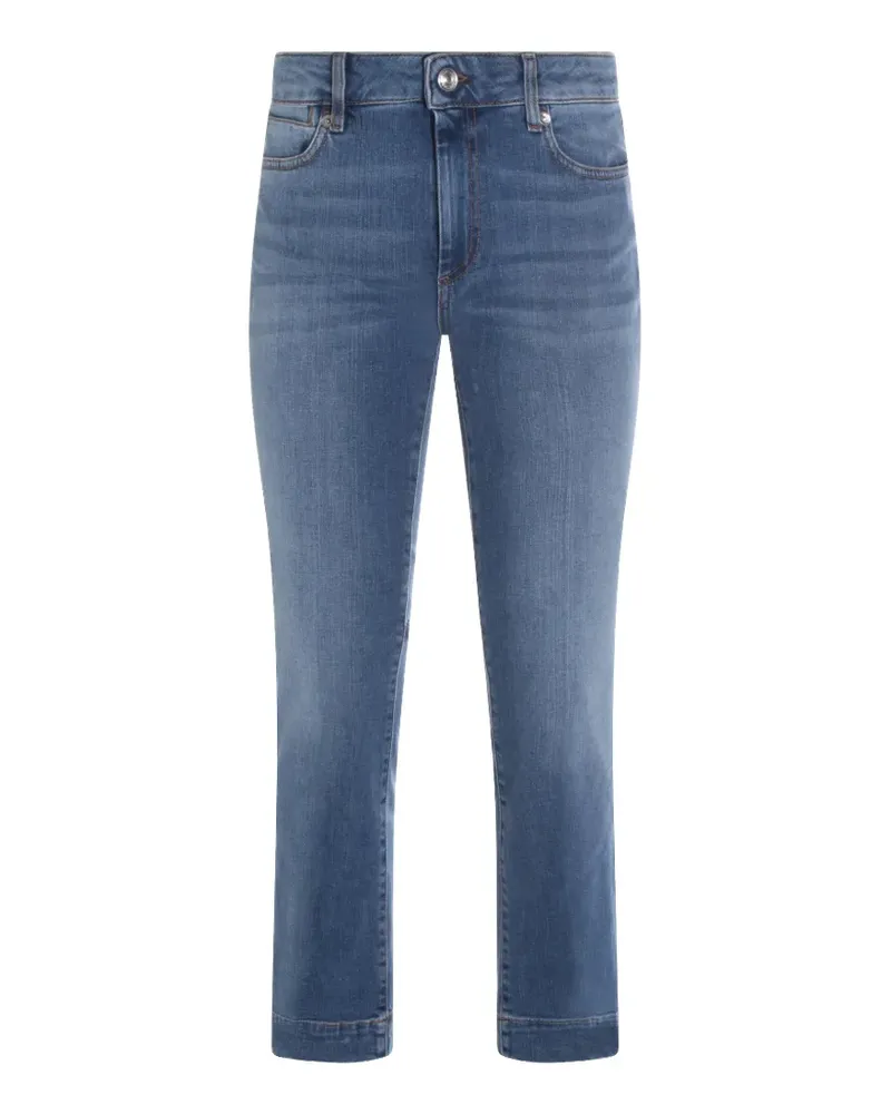 SPORTMAX Geknöpfte Jeans - Blau Blau