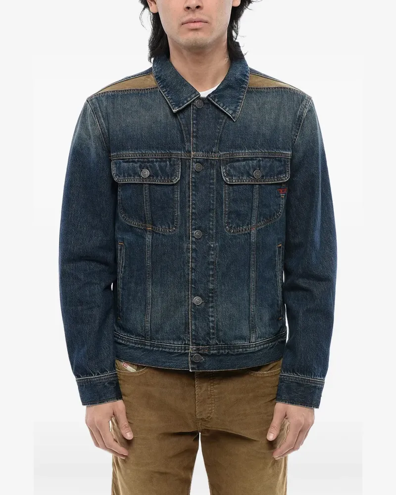 Diesel D-Barcy denim jacket - Blau Blau