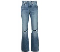 High-Rise-Jeans im 90s-Style