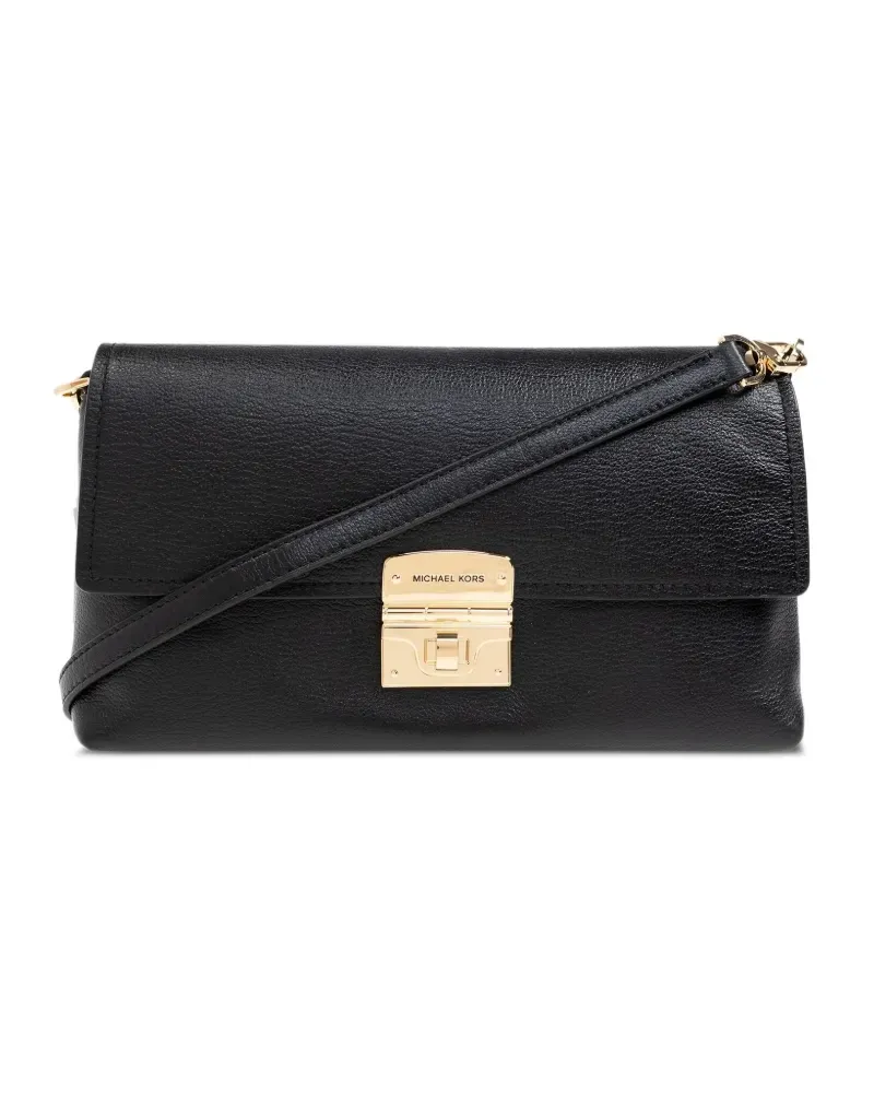 Michael Kors Mittelgroße Addie Schultertasche - Schwarz Schwarz