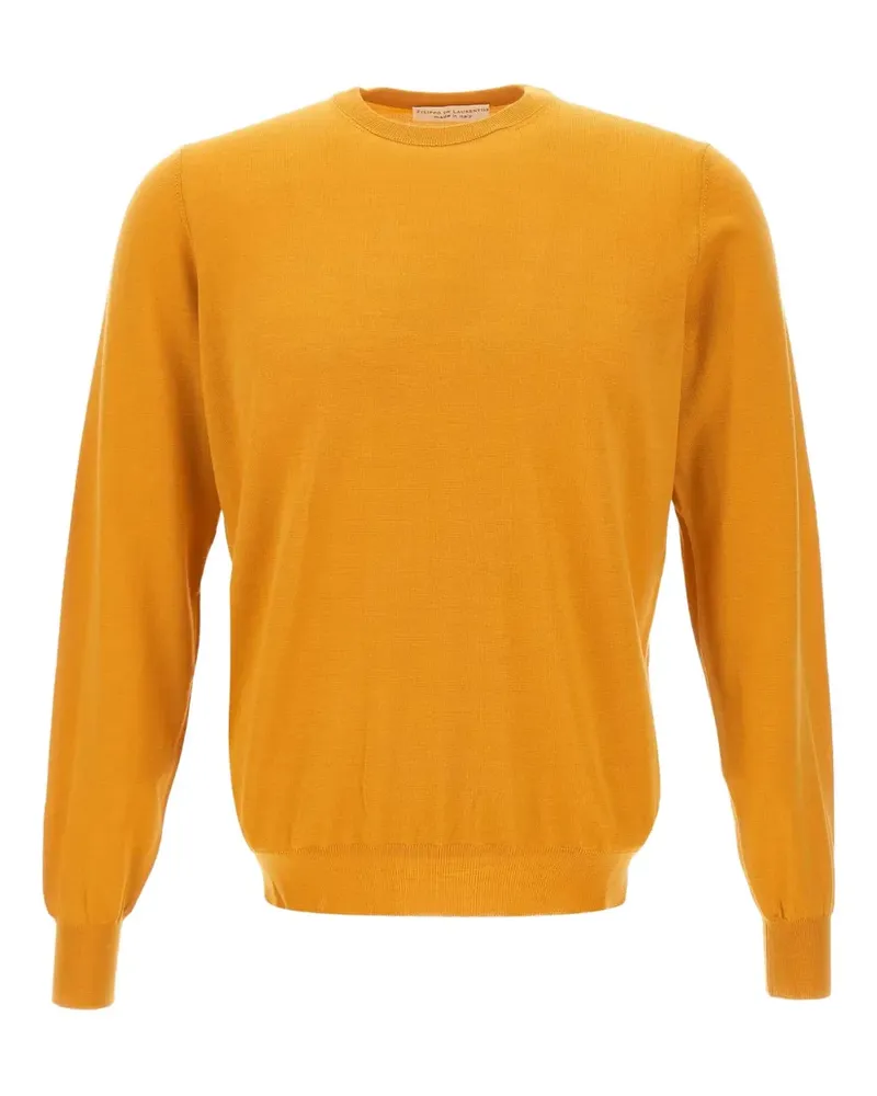 Filippo de Laurentiis Pullover mit Rundhalsausschnitt - Gelb Gelb
