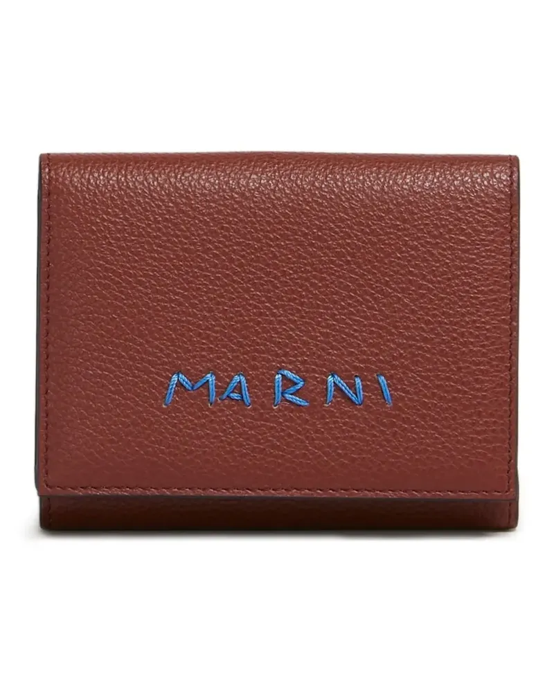 Marni Klassisches Portemonnaie - Rot Rot