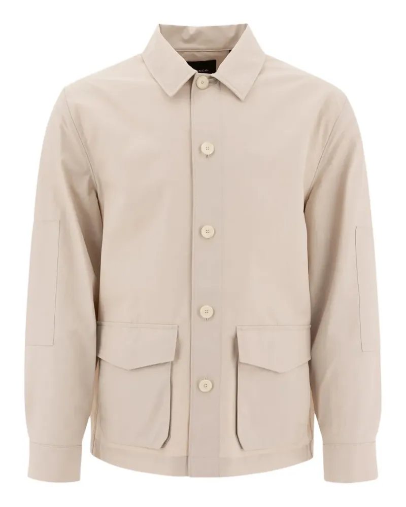 Vince Hemdjacke mit aufgesetzten Taschen - Nude Nude