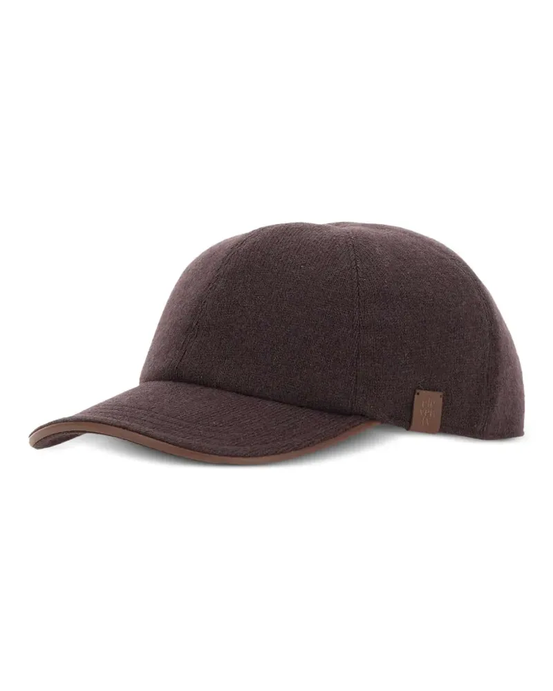 Eleventy felted cashmere baseball cap - Braun Braun
