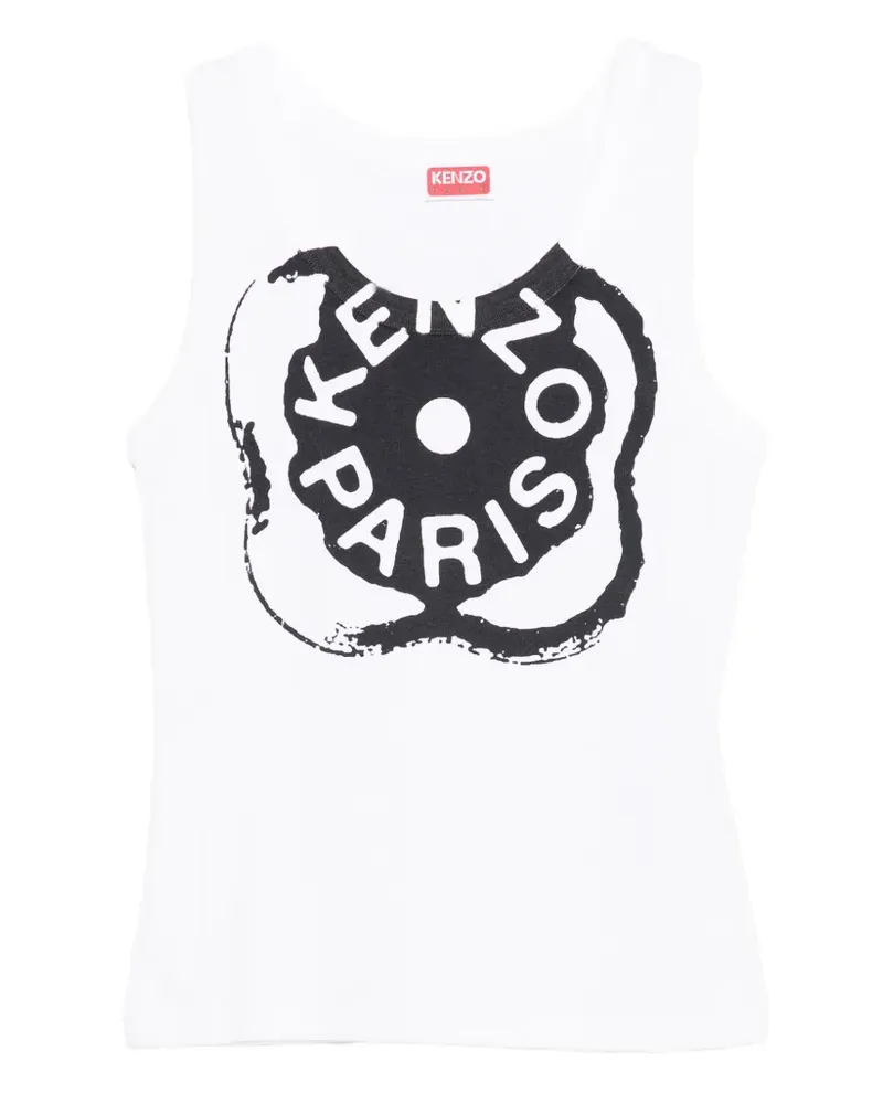 Kenzo graphic vest top - Weiß Weiß