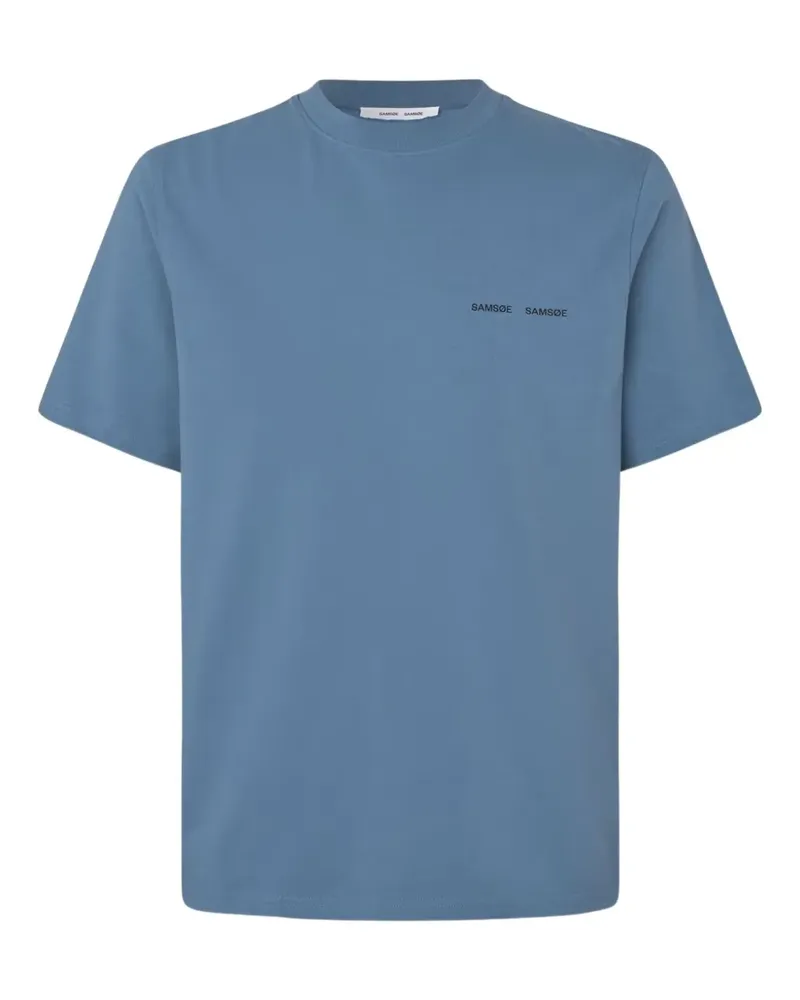 Samsøe & Samsøe Norsbro T-Shirt - Blau Blau