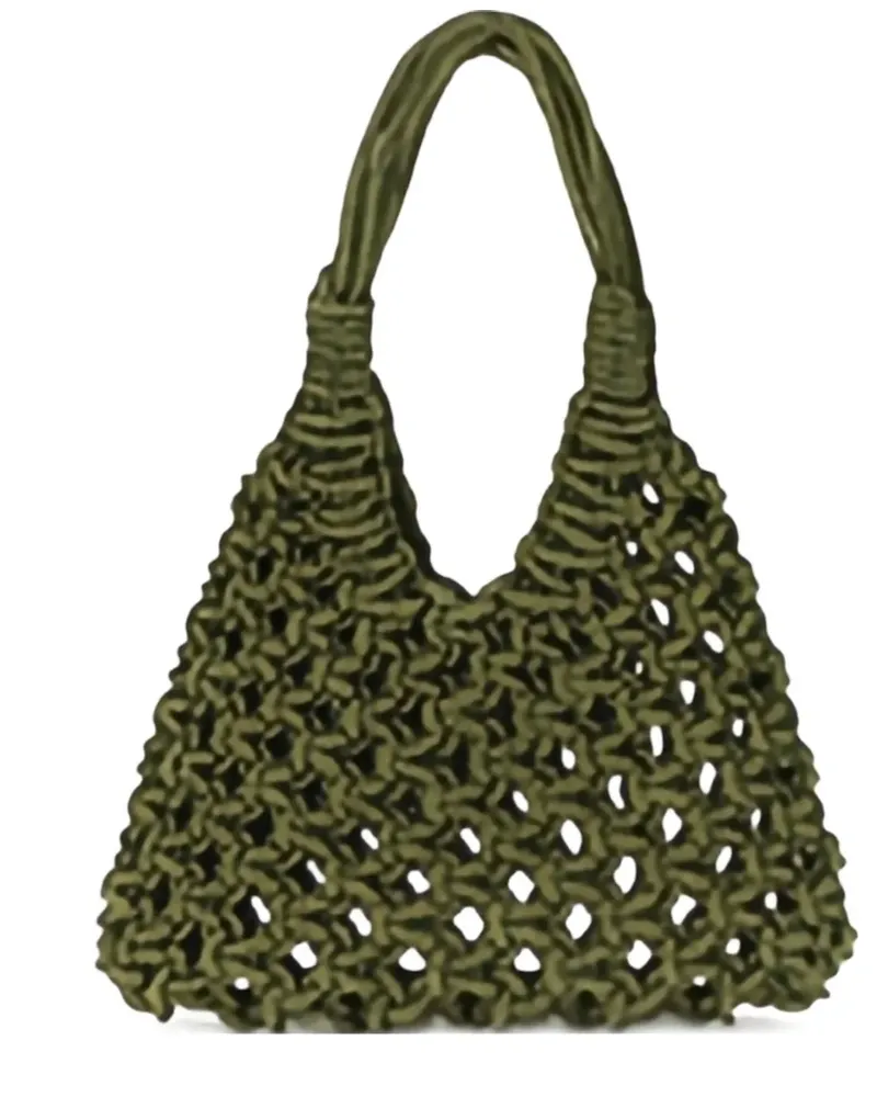 HIBOURAMA crystal-embellished shoulder bag - Grün Grün