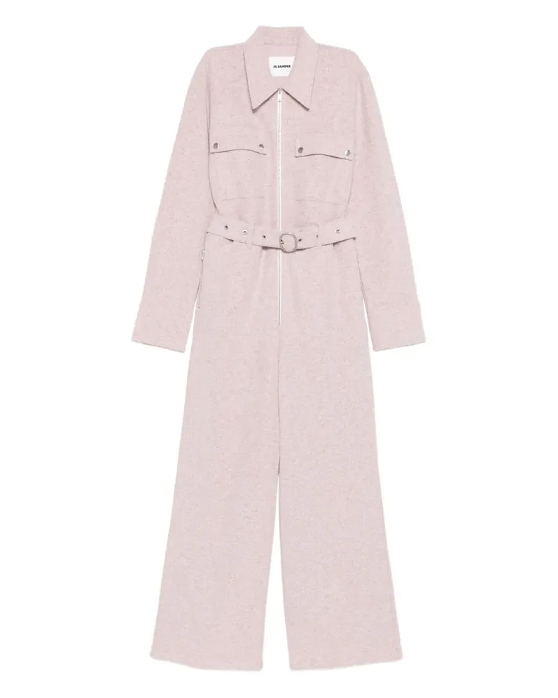 Jil Sander Jumpsuit mit Gürtel - Rosa Rosa