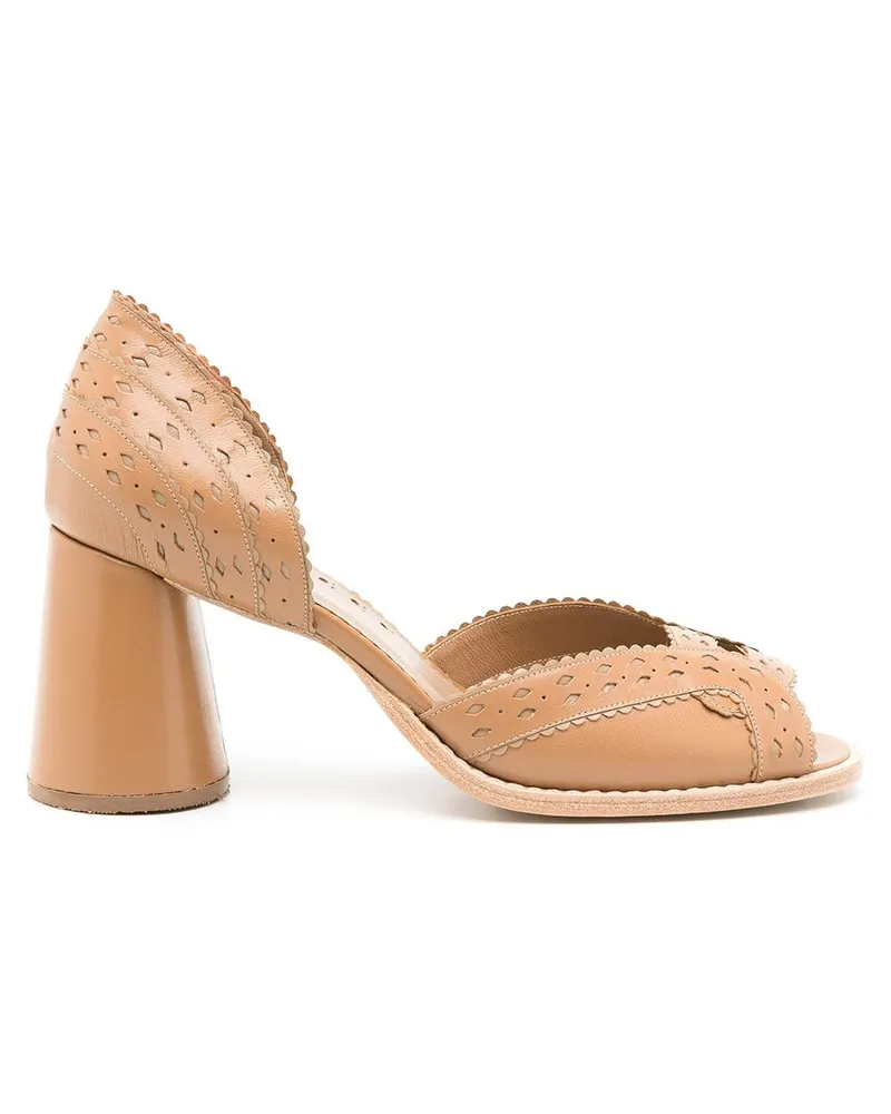 Sarah Chofakian Secret Garden Pumps - Braun Braun