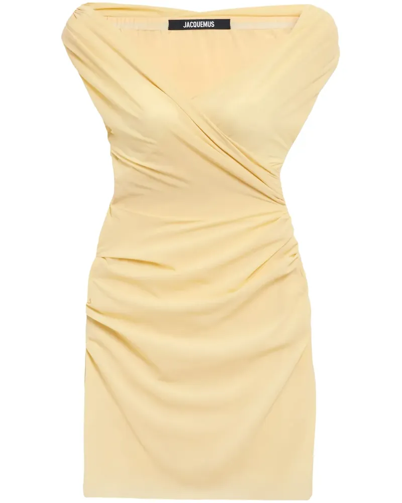 Jacquemus The Rita Minikleid - Nude Nude
