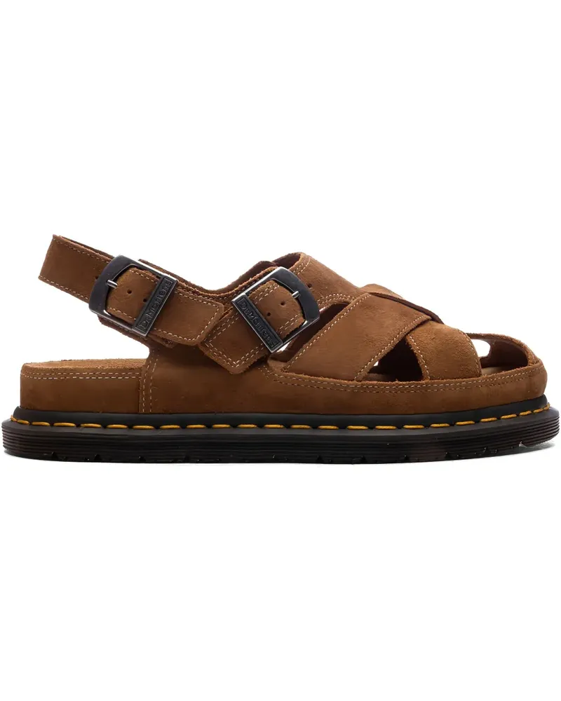 Dr.Martens Mules aus Wildleder - Braun Braun