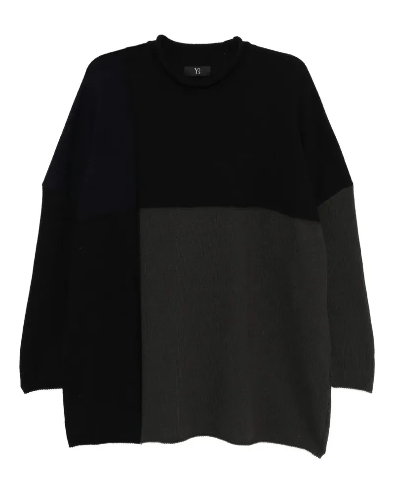 Yohji Yamamoto Langärmeliger Pullover - 1 GREY 1