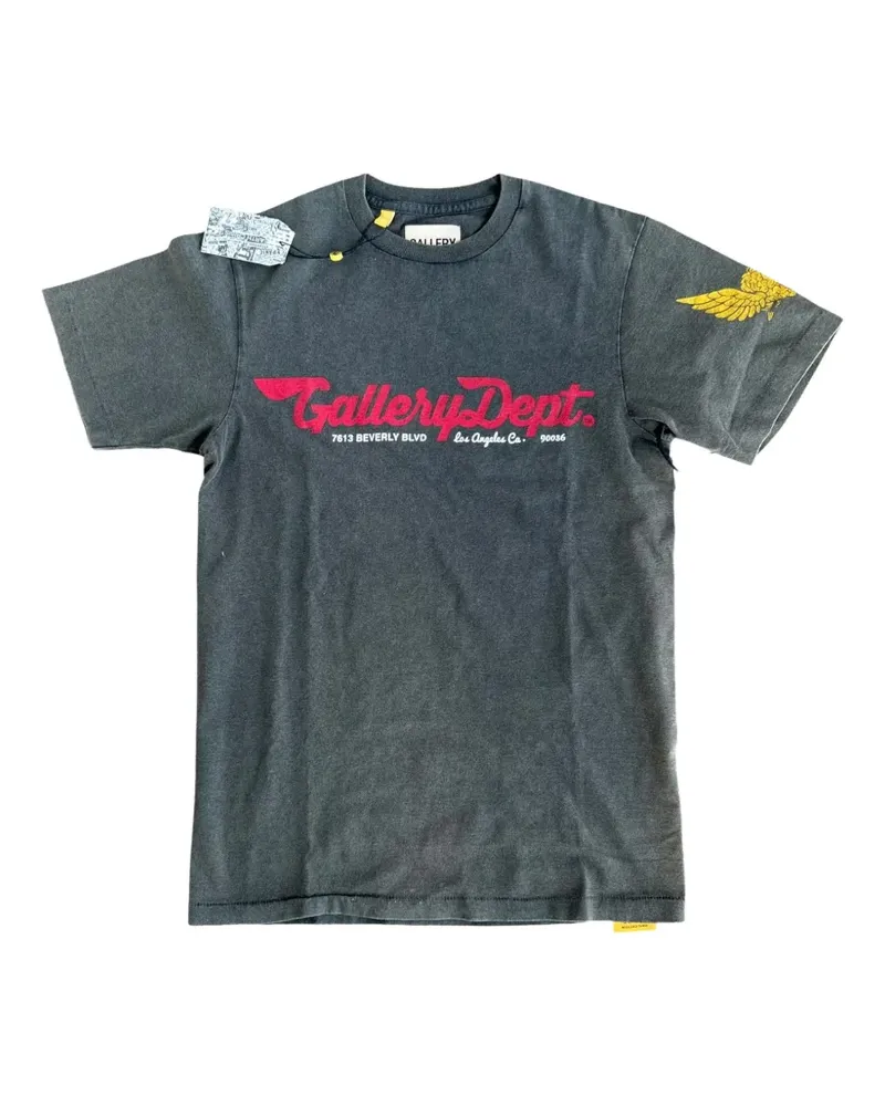 GALLERY DEPT. T-Shirt mit Logo-Print - Grau Grau