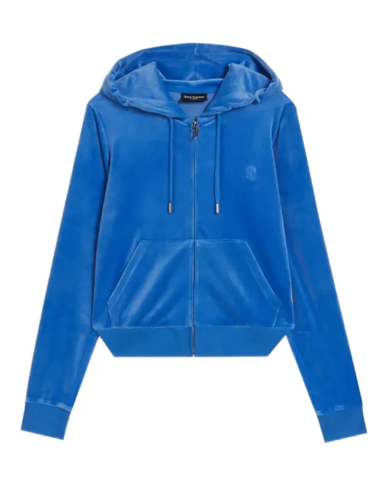 Juicy Couture Robertson Hoodie mit Struktur - Blau Blau