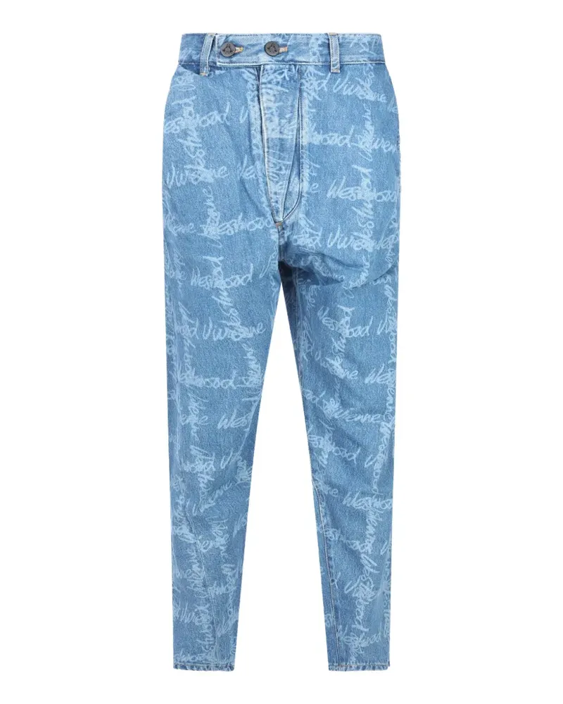 Vivienne Westwood Drunken Jeans - Blau Blau