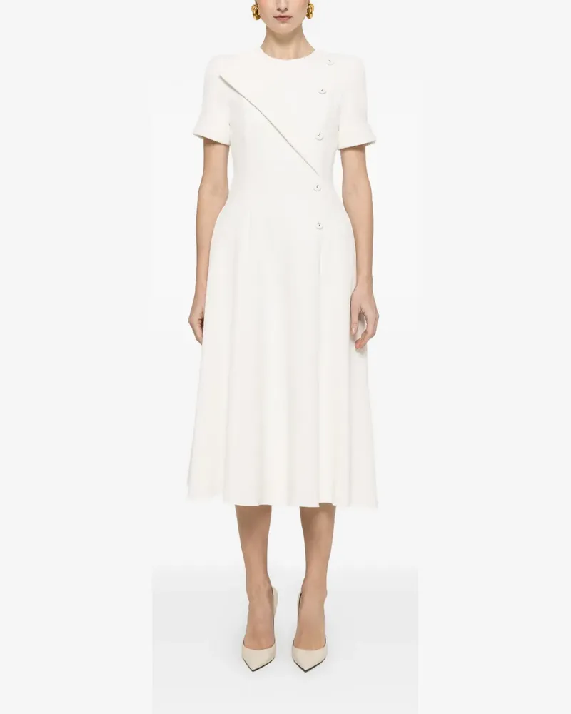 NISSA Midikleid in A-Linie - Weiß Weiß