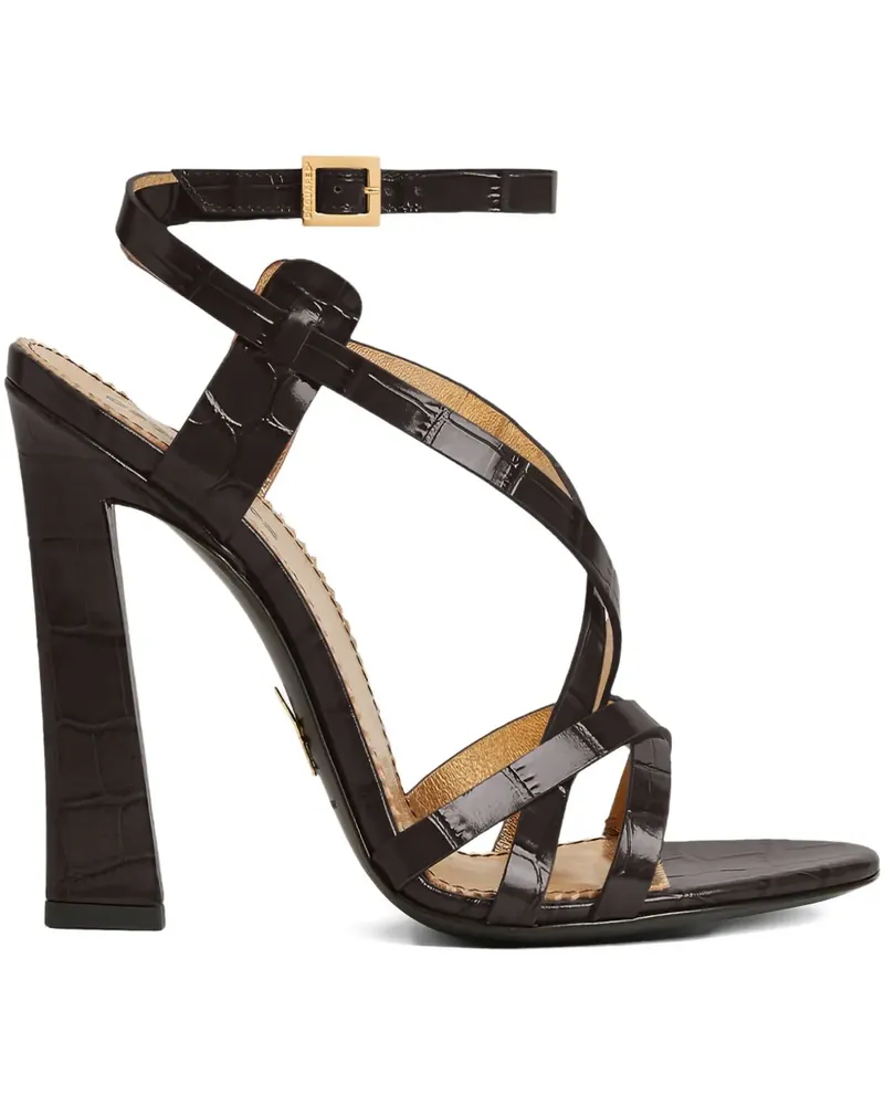 Dsquared2 Twin Sandalen mit überkreuztem Absatz - Braun Braun