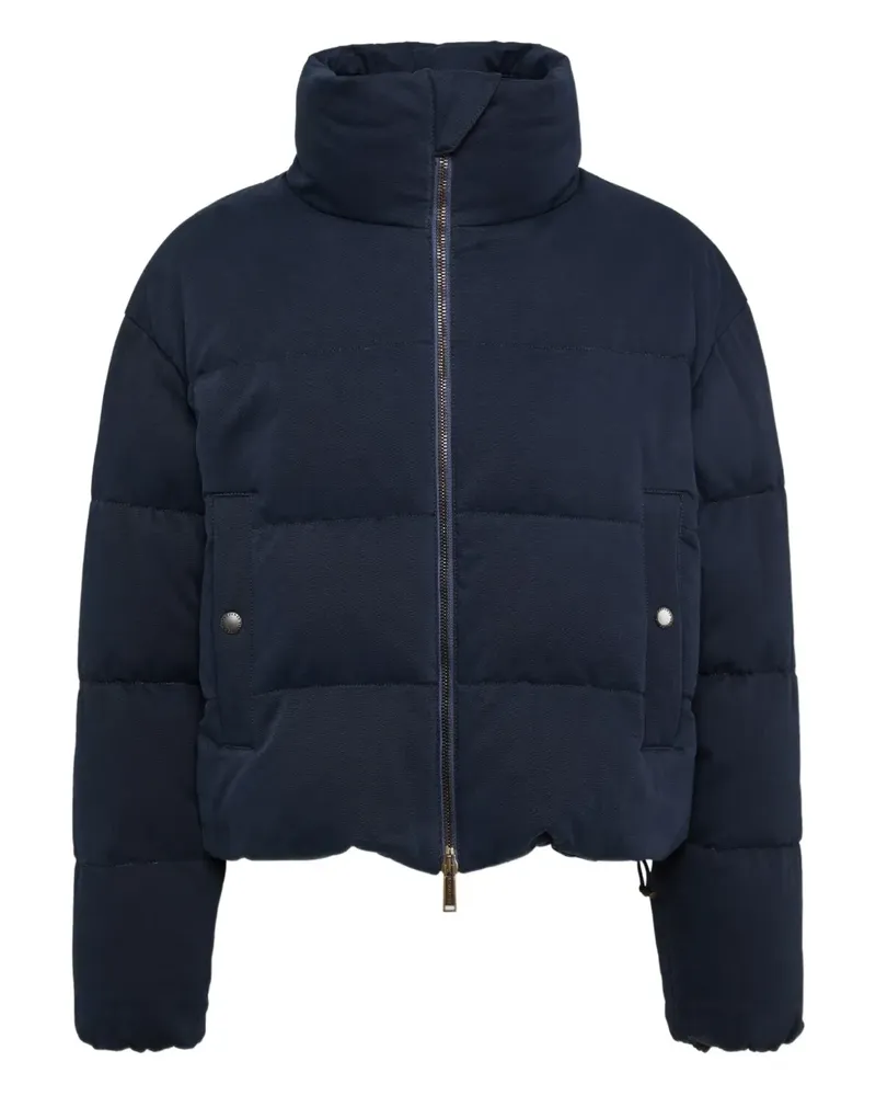 Dsquared2 Wattierte Ball Jacke - Blau Blau