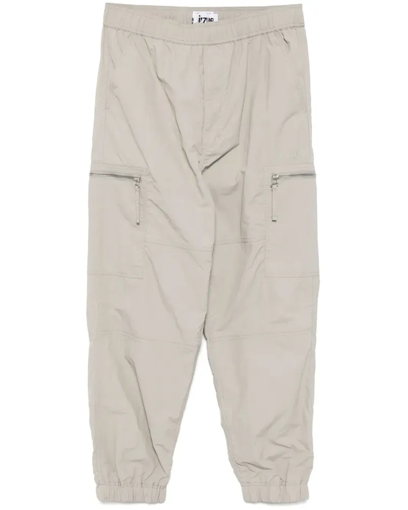 Izzue Hose mit Logo-Print - Nude Nude