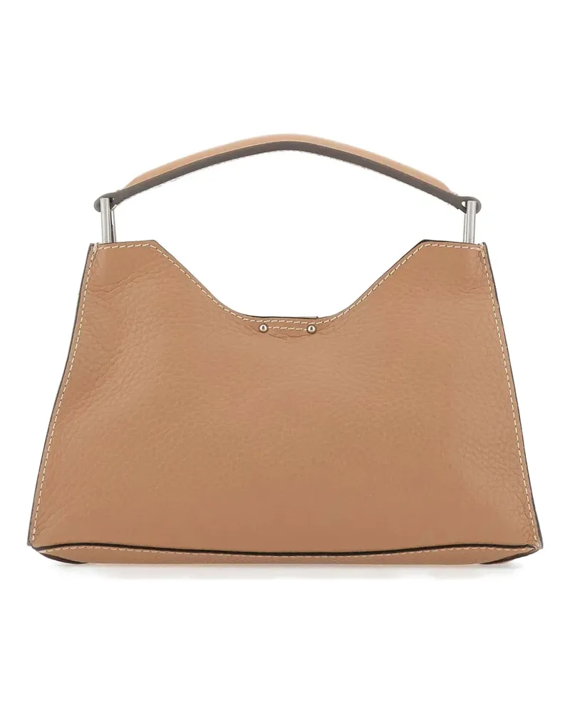 Gianni Chiarini Aurora leather shoulder bag - Braun Braun