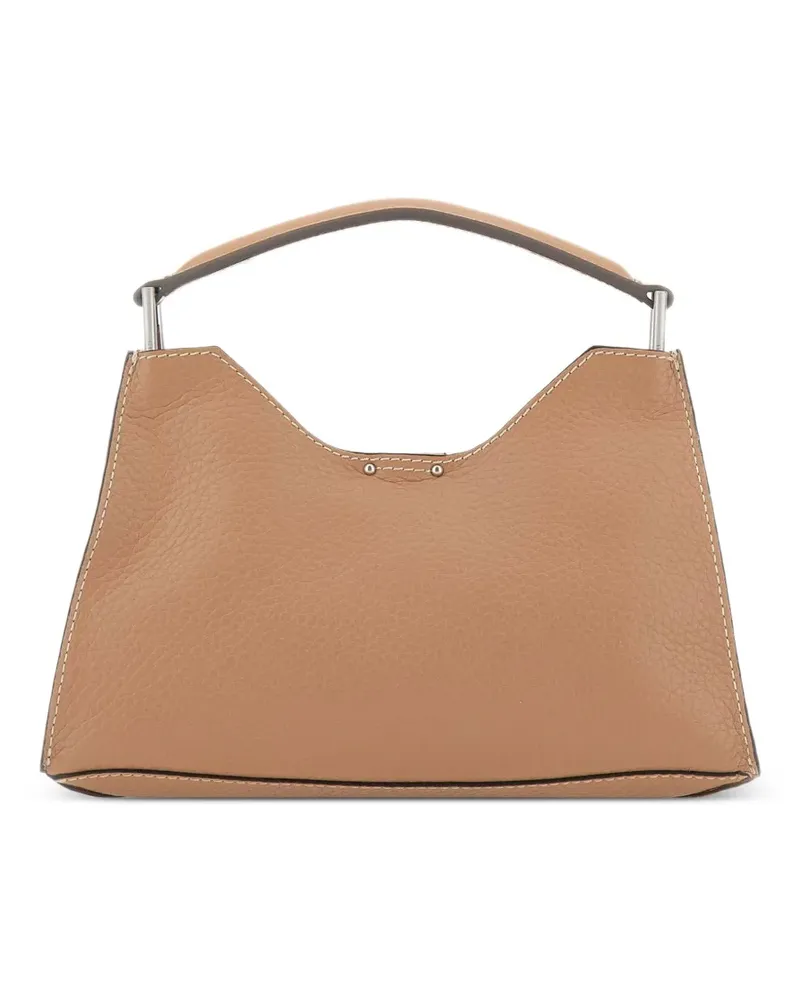 Gianni Chiarini Aurora leather shoulder bag - Braun Braun
