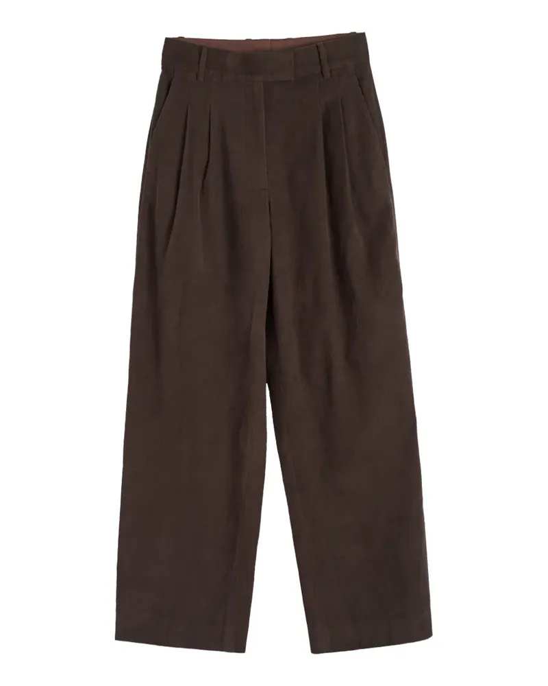 Chinti & Parker Cordhose mit Falten - Braun Braun