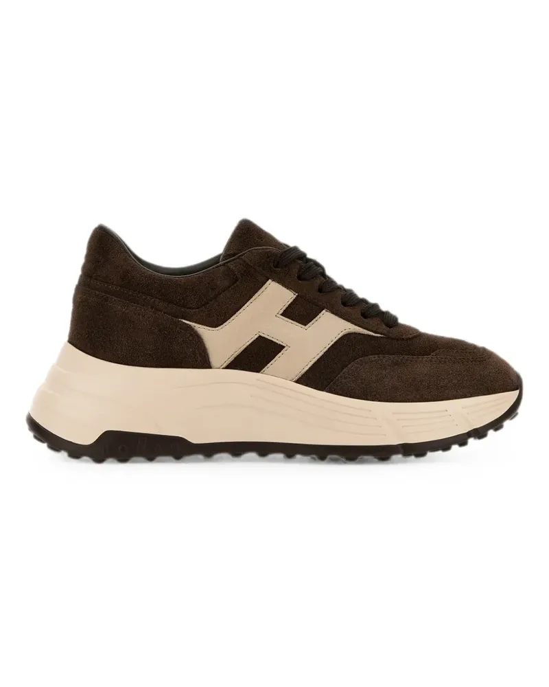 Hogan Hi-Fi Sneakers - Braun Braun