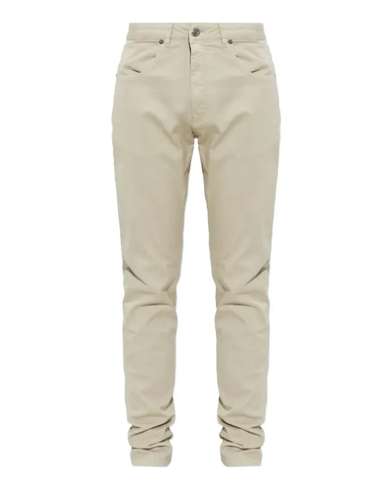 Paul & Shark Gerade Hose im Five-Pocket-Design - Nude Nude
