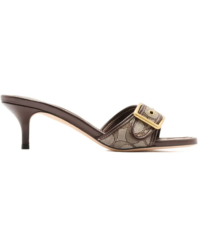 Coach Margot Sandalen mit Schnalle 55mm - Braun Braun
