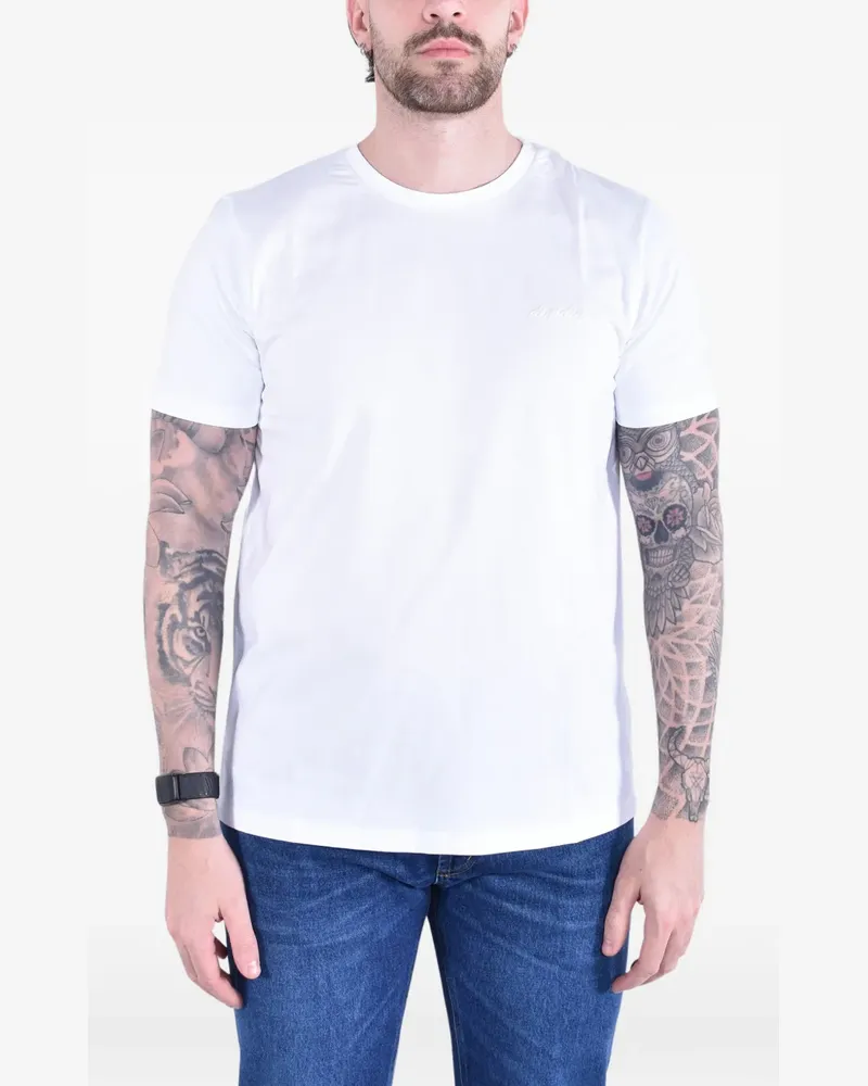 Dondup T-Shirt mit rundem Ausschnitt - Weiß Weiß
