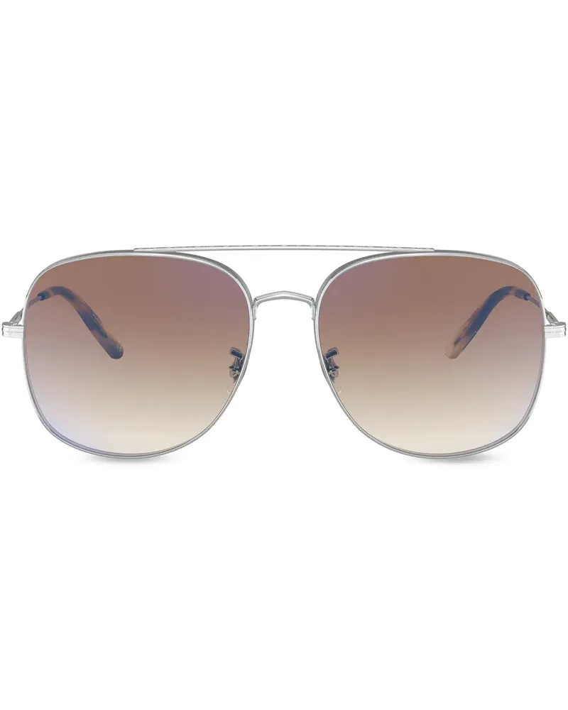 Oliver Peoples Taron' Sonnenbrille - Silber Silber