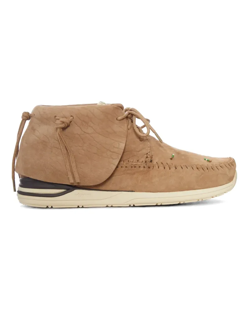 Visvim FBT Lhamo-Folk desert boots - Nude Nude