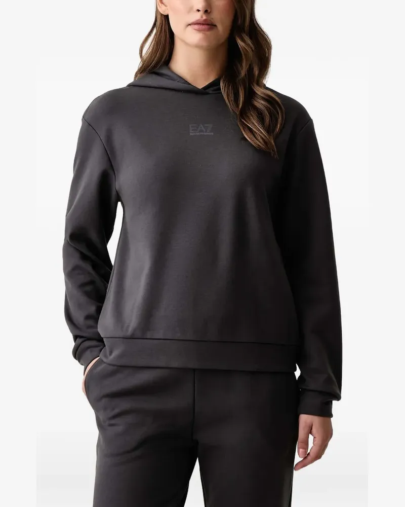 EA7 Jogginganzug mit Logo-Print - Grau Grau