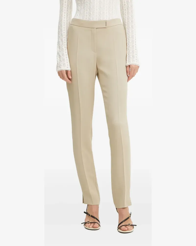 HUGO BOSS Gerade Hose mit Seitenschlitz - Nude Nude
