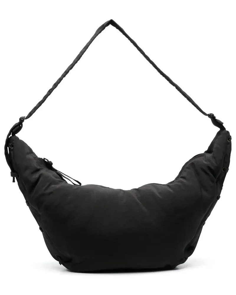Christophe Lemaire Soft Game Schultertasche - Braun Braun